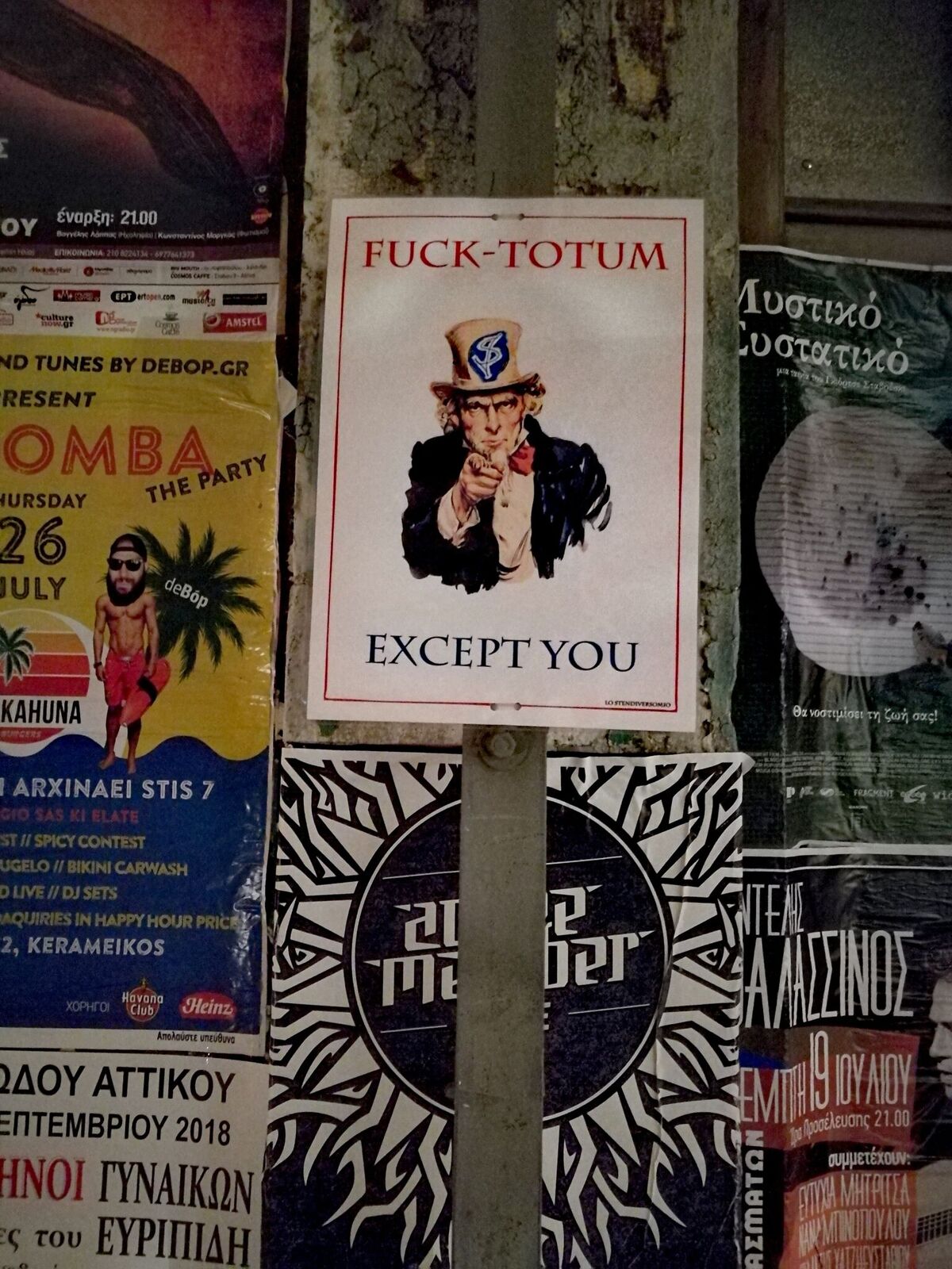 Execpt you