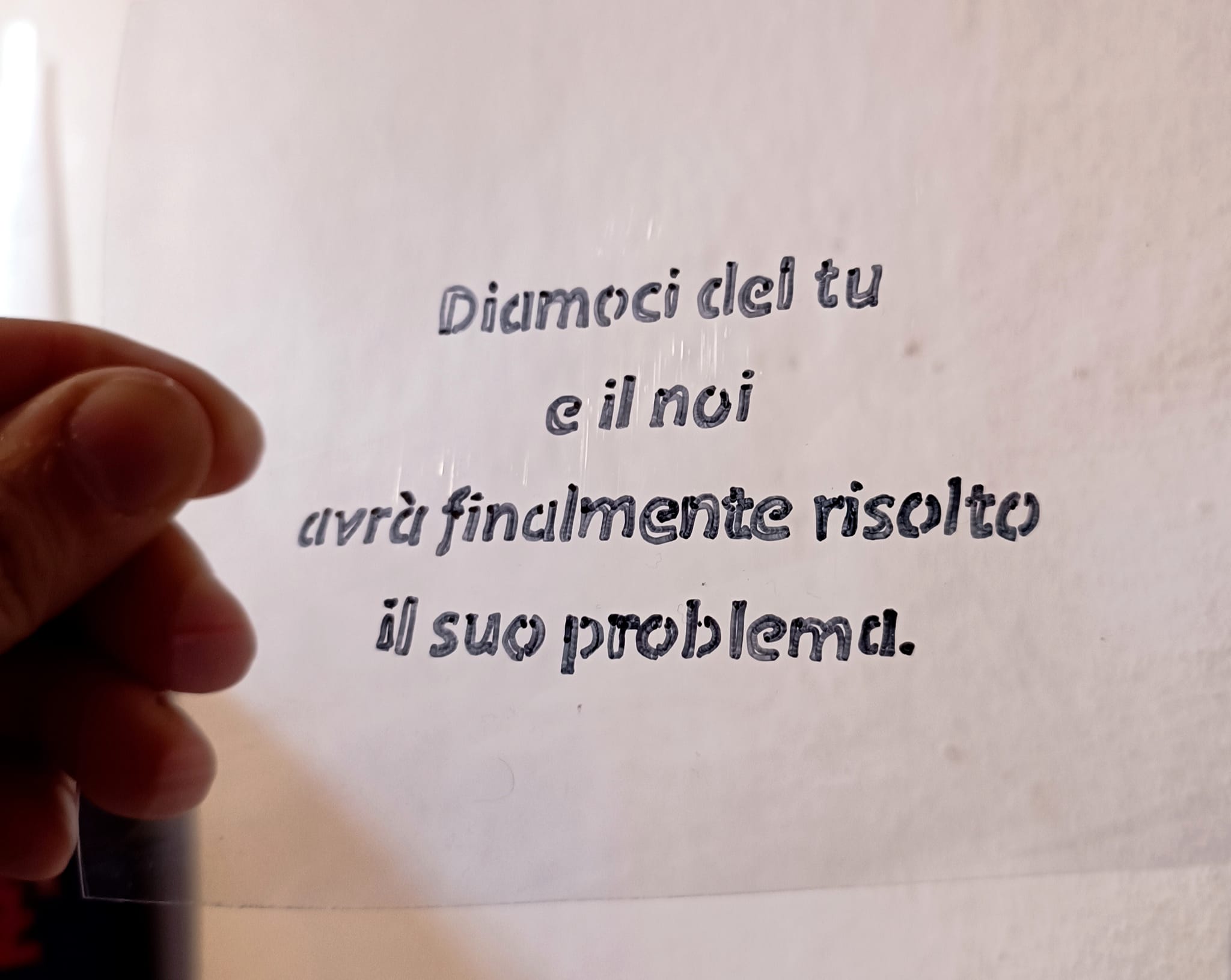 Da Nomen omen, il bucato poetico