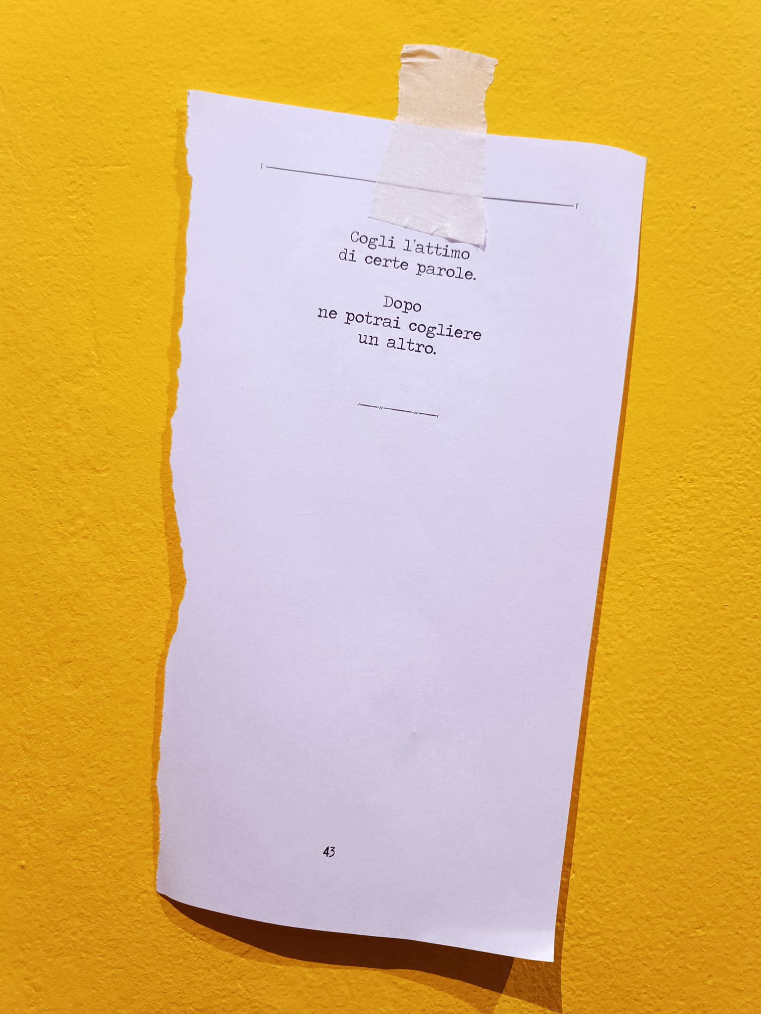 Da Poesie di un poeta sparso