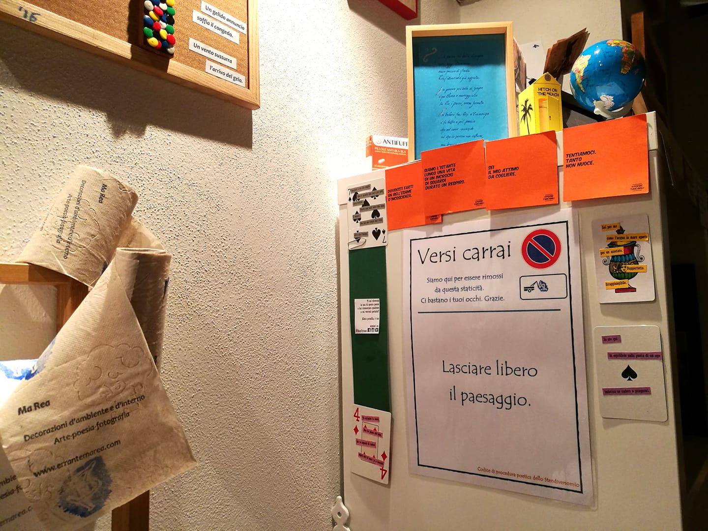 Scorci a domicilio poetico