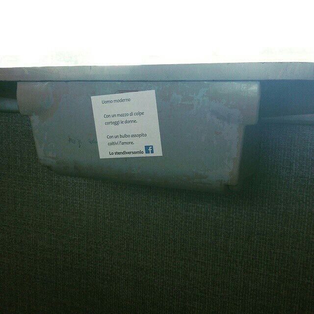 Cestinamenti ferroviari uomo moderno
