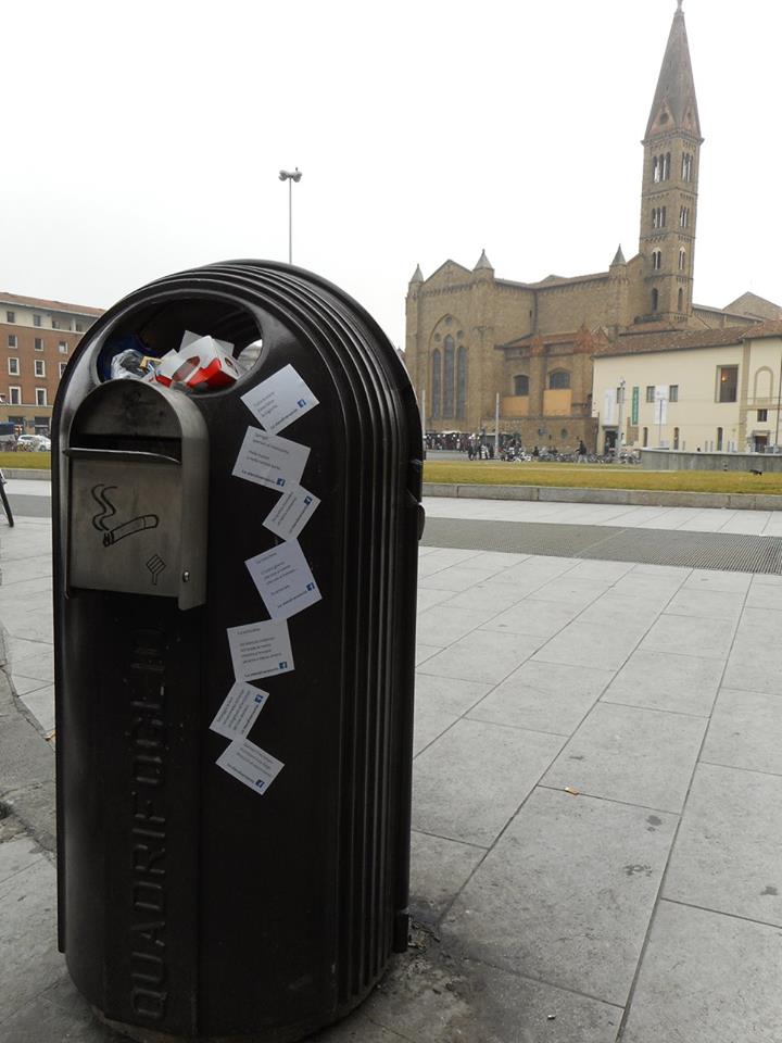 Piccola arrampicata di Cestinamenti a Firenze