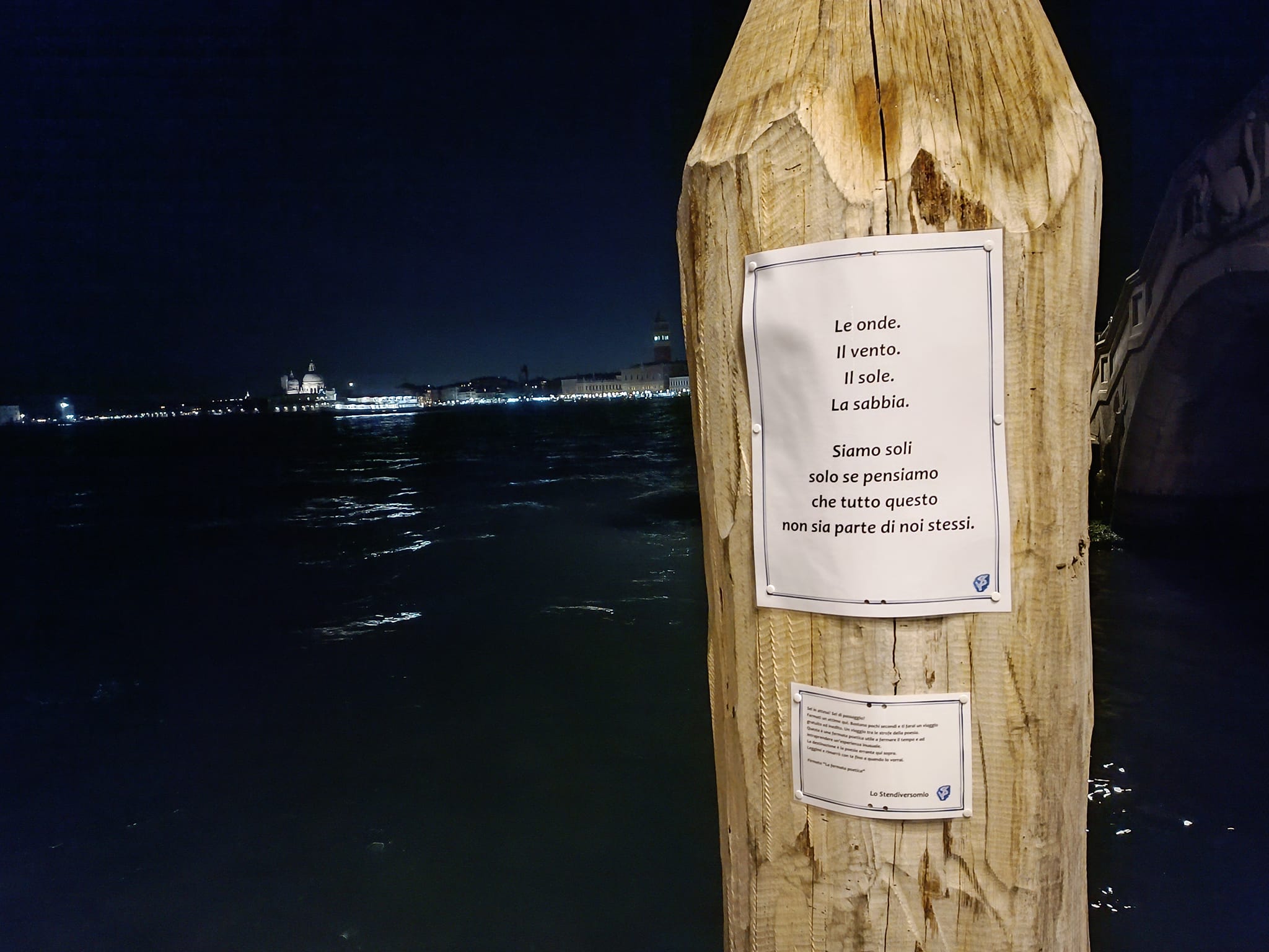 La notte porta erranza