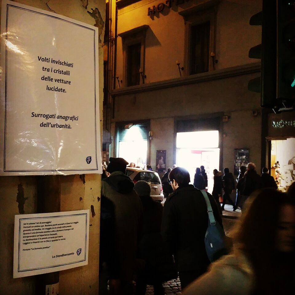 Volti invischiati Firenze