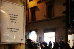 Volti invischiati Firenze