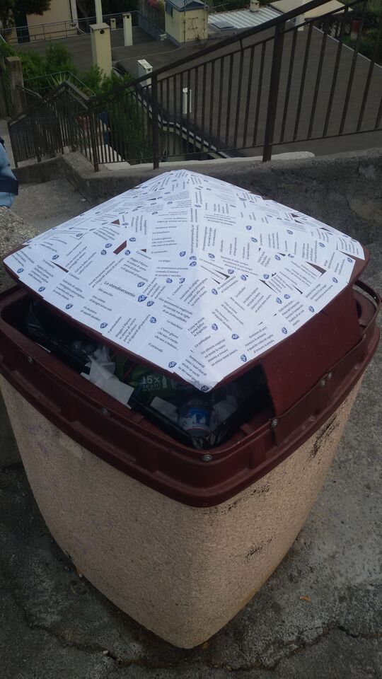 Capoccia di cestinamenti liguri