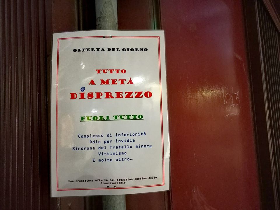 Disprezzi scontati