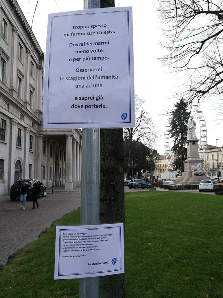 E saprei già dove fermarmi