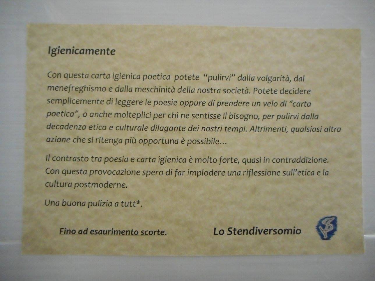 Istruzioni per l'uso poetico errante