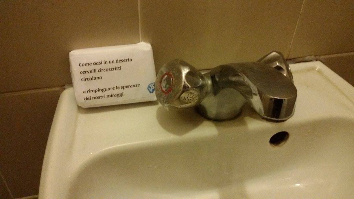 Saponetta poetica a Palazzo Te
