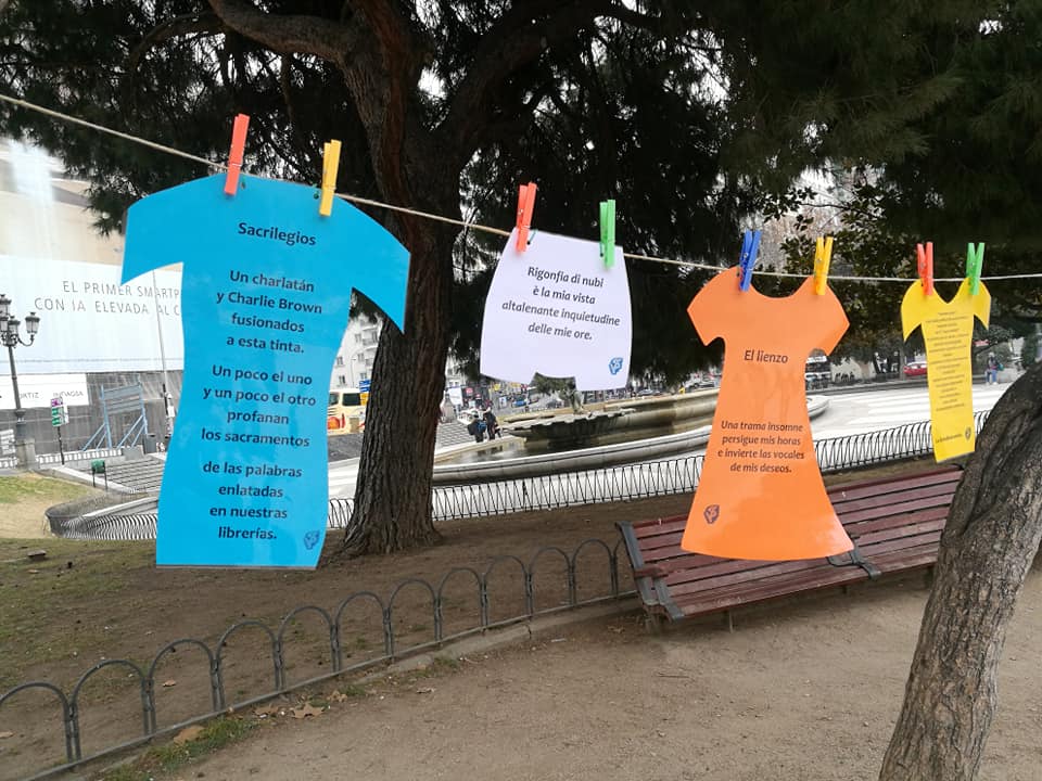 Colada poética de Plaza España