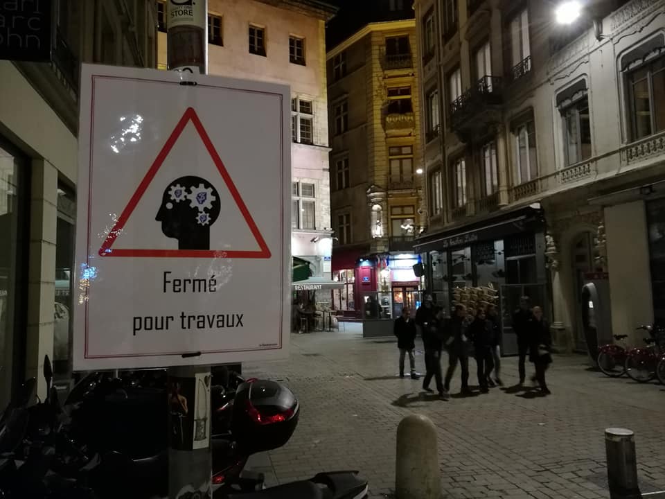 Travaux dans la nuit
