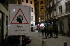 Travaux dans la nuit