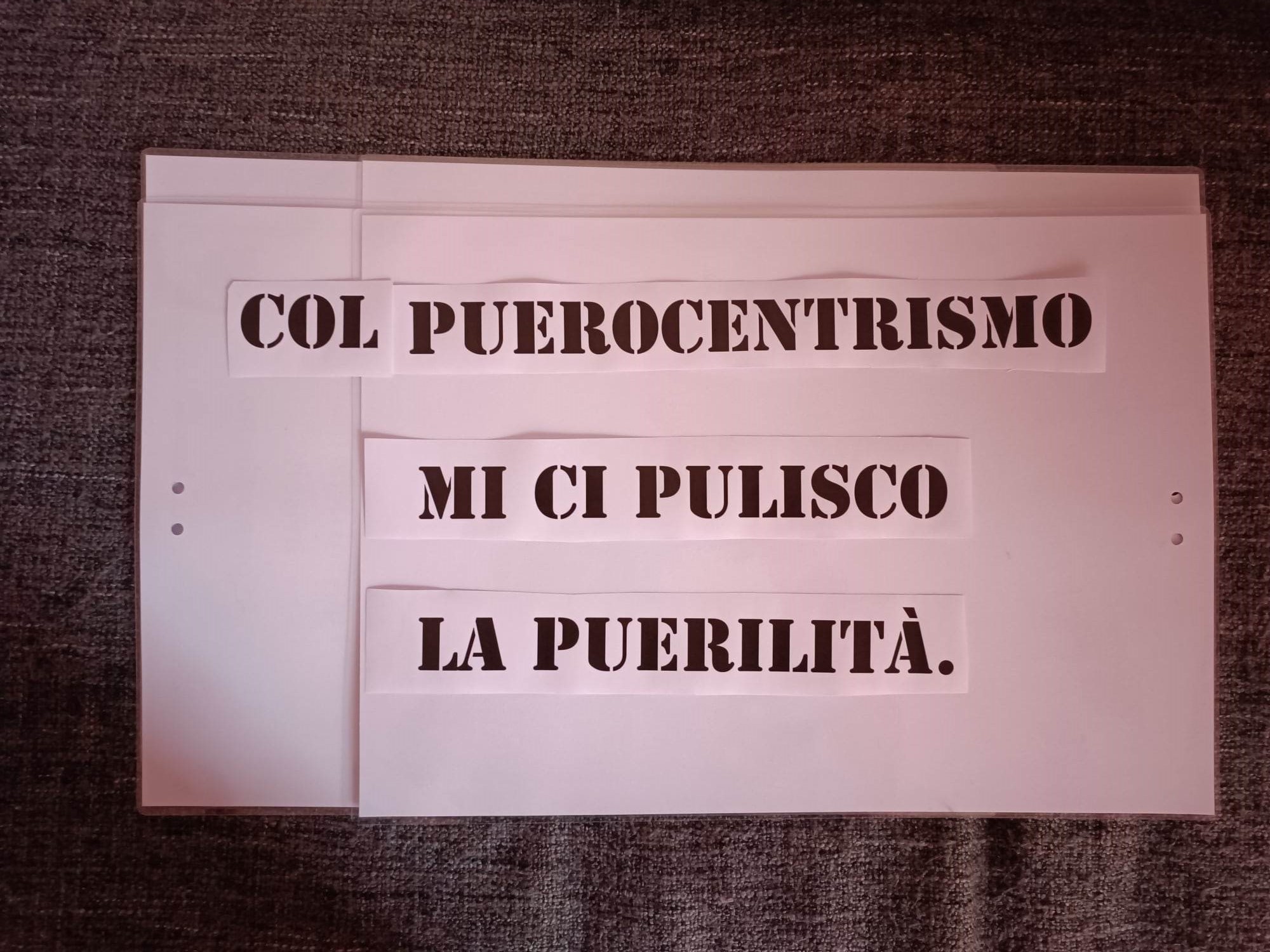 Col puerocentrismo stampa