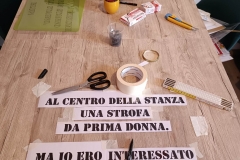 Al centro in preparazione