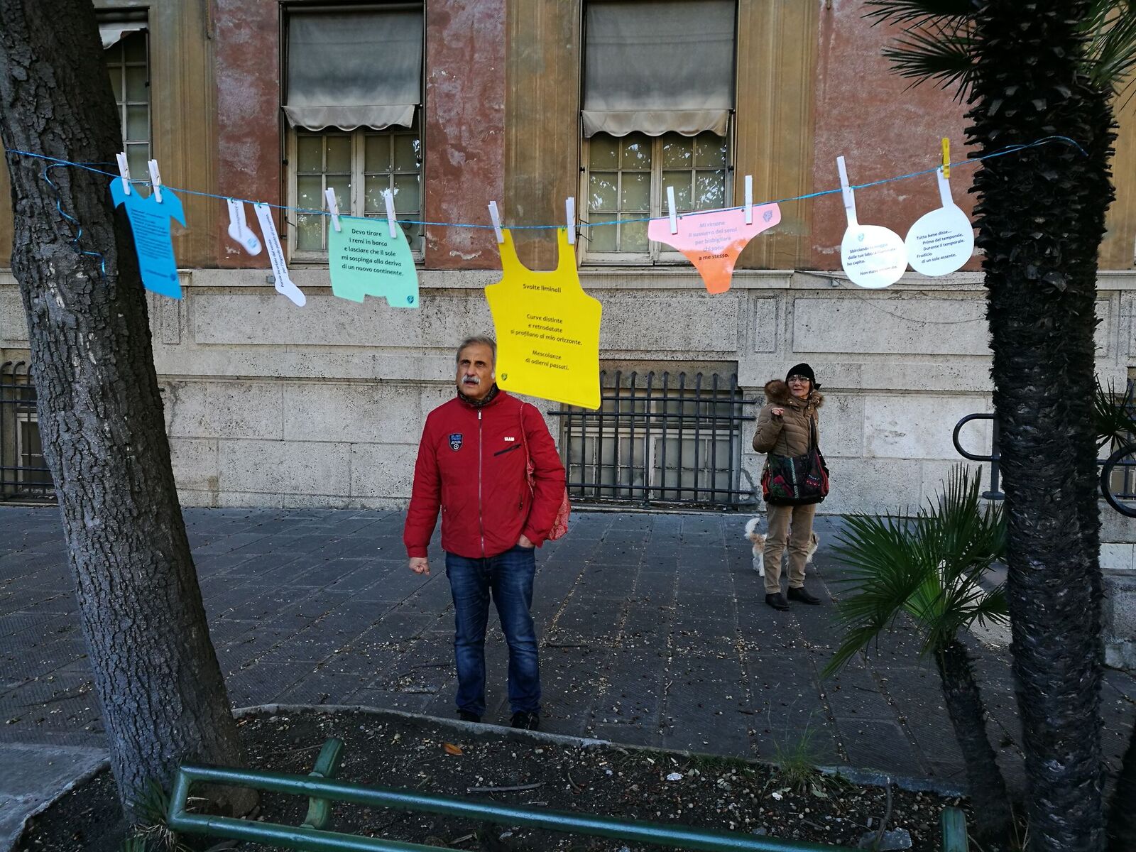 Tipica espressione da incontro errante