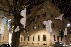 albero del bucato poetico di Ancona