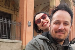 Io e Franca primo giorno 10 aprile