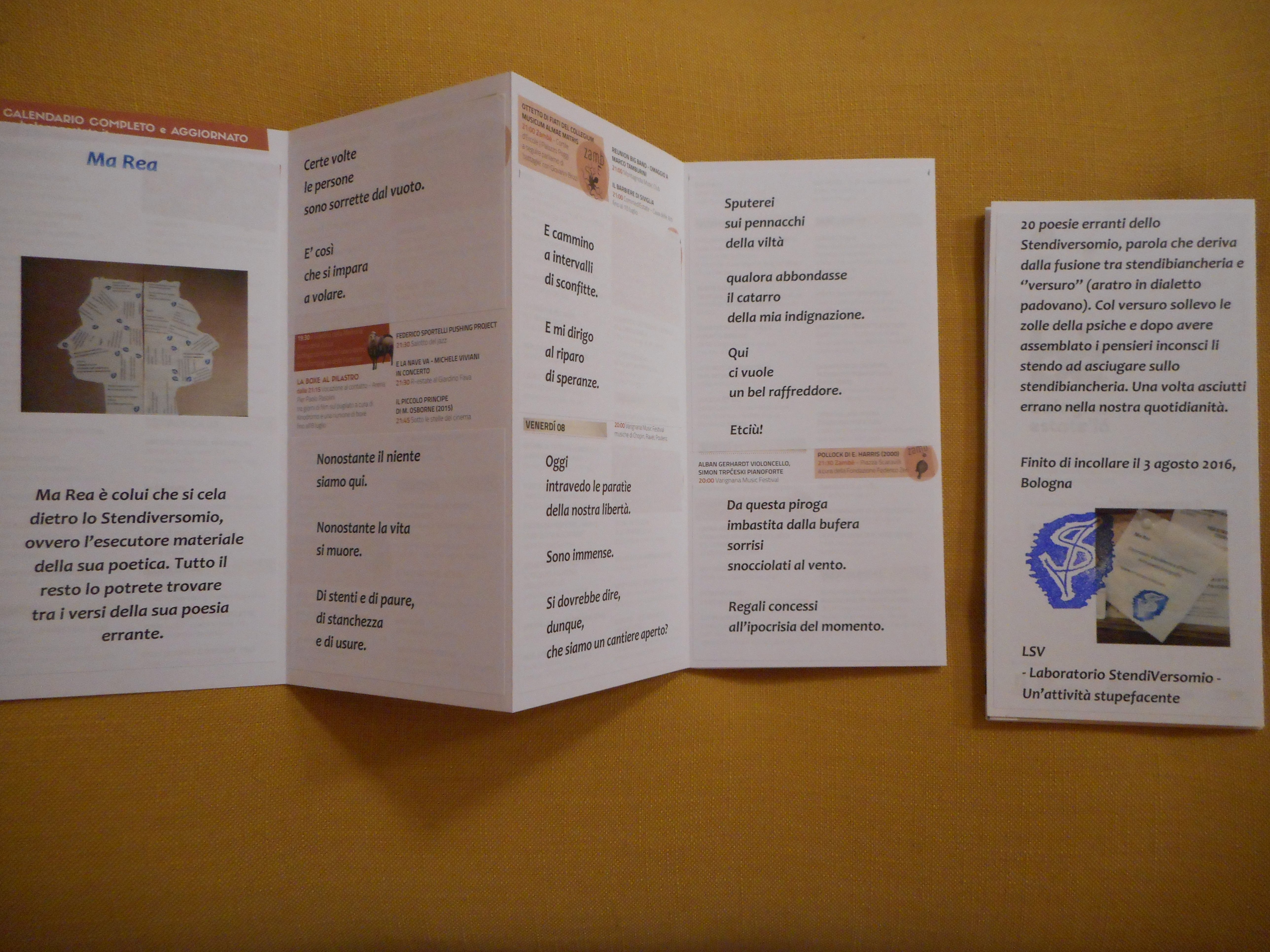 Presentazione di Poesia sfusa