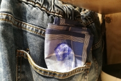 Il primo promemoria non si scorda mai. Disponibile in una tasca a caso di un pantalone di Bershka a Bologna