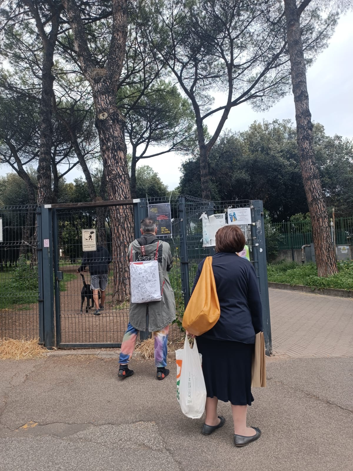 A Rebibbia in azione