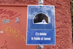 Prima dopo durante il tunnel