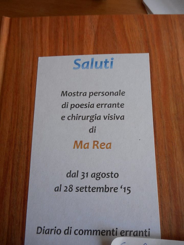 Copertina di un evento