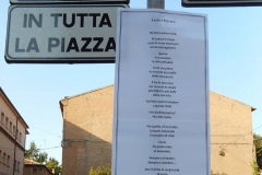 Le fermate poetiche come propaggine della mostra