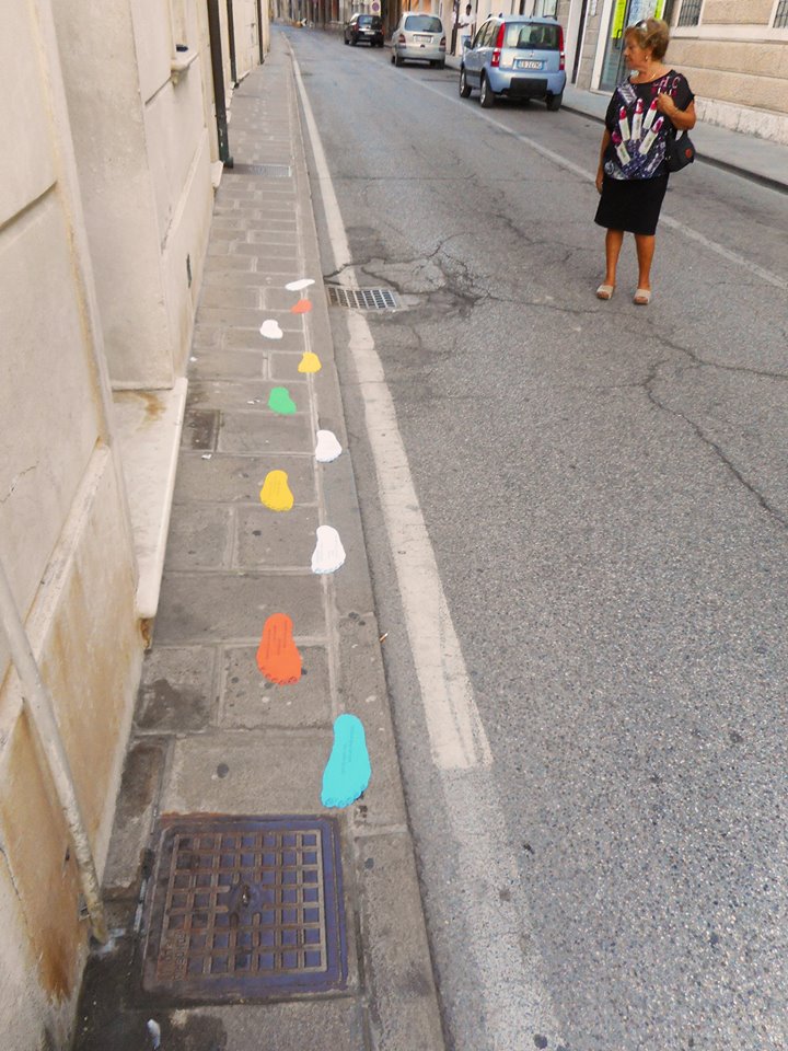 Chi sarà mai passato di qua