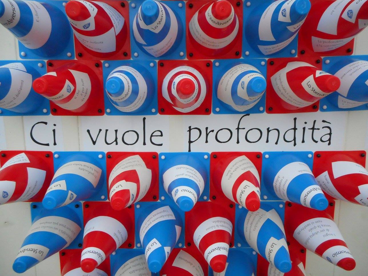 Frontale e scritta